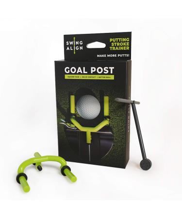 SWINGALIGN Swing Align Goal Post Putting Aid - Improves Face Alignment, Path and Center Face Contact. Developed with PGA Tour Pros. Recommended by Top 100 Teaching Professionals.