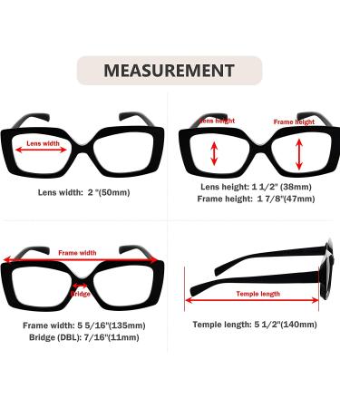 Eyekepper 4 Pack Women's Reading Glasses +1.50 - Ladies Readers 4pcs-mix 1.5x - Buy Online on GoSupps.com