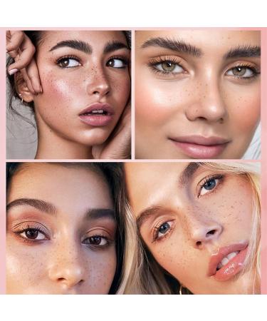 Freckle Pen - Natural Lifelike Fake Freckles Makeup Tool | Durable Waterproof Dark Brown Freckle Pen for Effortless Beauty - Buy Online on GoSupps.com