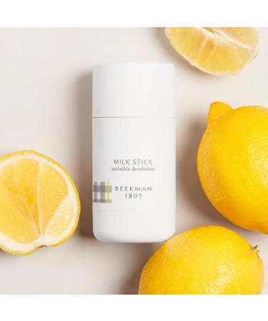 Beekman 1802 Milk Stick Whole Body All-Day Invisible Deodorant - 2.5 oz - Scented - Fights Odor-Causing Bacteria & Controls Sweat - Aluminum Free - Good for Sensitive Skin - Cruelty Free - Buy Online on GoSupps.com