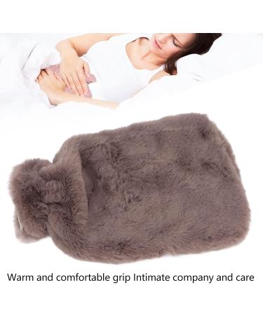 1000ml Hot Water Bottle Thickened Soft Cover Transparent PVC for Student with Portable Design - Buy Online on GoSupps.com