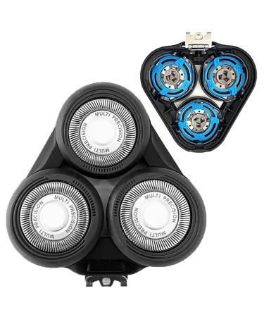 SH50 Series Replacement Complete Head Assembly Compatible with Philips Series 5000 Electric Shaver Replacement Head Fit for Norelco Razor Series S5000 Model AquaTouch S5xxx PT8xx PT7xx AT8xx AT7xx
