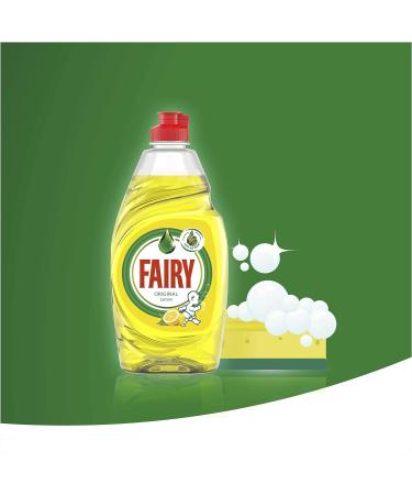 Fairy Original Washing Up Liquid with LiftAction Lemon 1190 ml - Buy Online on GoSupps.com