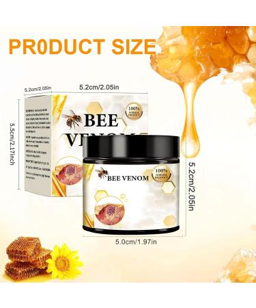 Advanced Bee Venom Skin Treatment Cream - Fast & Gentle Removal for All Skin Types | Maximum Strength Care - Buy Online on GoSupps.com