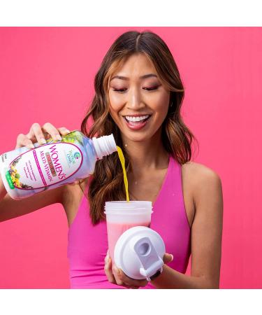 Premium Women's Liquid Multivitamin | Sugar-Free | 100+ Vitamins, Minerals & Herbs | Anti-Aging, Heart, Brain & Bone Health | 98% Absorption Rate | Non-GMO | 32 Servings - Buy Online on GoSupps.com