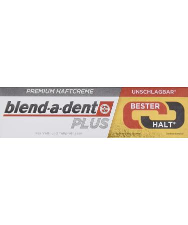 Blend-a-dent Plus Premium Adhesive Cream Duo Kraft pack of 12 (12 x 40 g)