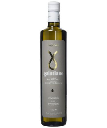 GALATIANO Superior Organic Extra Virgin Olive Oil Cold-Extracted 750 ml