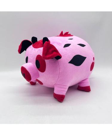 Hazbin Hotel Fat Pig Plush Toy - Helluva Boss Chibi Figure for Sofa Couch Decor - 18 cm Kids Pink - Buy Online on GoSupps.com