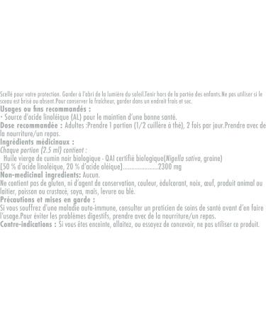 Naka Platinum VIRGIN ORGANIC Cold Pressed BLACK CUMIN SEED Oil - BONUS SIZE - 300 ml (240 + 60 FREE) - Buy Online on GoSupps.com