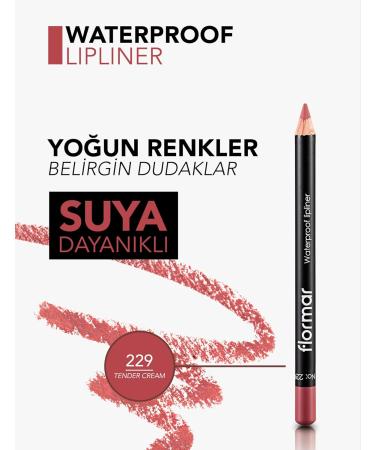 Flormar Waterproof Lipliner for Women (229) - Long-lasting Perfect Precision | Shop Internationally - Buy Online on GoSupps.com