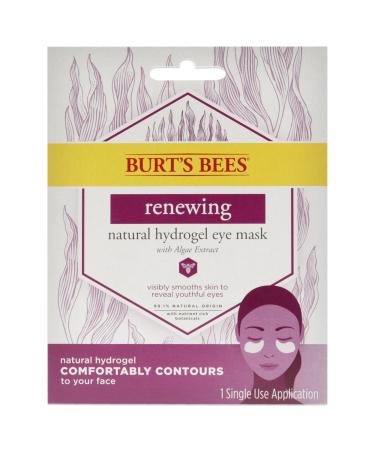 Burt's Bees Renewing Natural Hydrogel Eye Mask