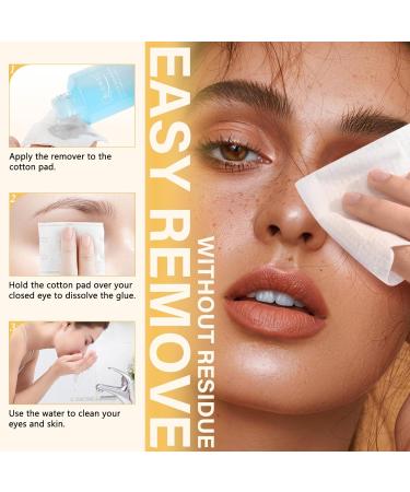 QUEWEL Cluster Eyelashes Glue 5ml - Waterproof & Long Lasting Individual Lash Bonding Adhesive for DIY Extensions - Clear - Buy Online on GoSupps.com