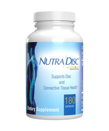 Nutra Disc & Joint Support Supplement - Clinically Formulated Restorative Cartilage Ligament and Tendon Supplement with Patented Meriva Curcumin & Glucosamine and Chondroitin for Adults - 90 Servings 180 Count (Pack of 1)