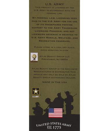 New Brand US Army Green Eau de Toilette Spray for Men 3.3 Ounce - Buy Online on GoSupps.com