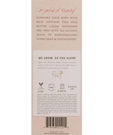 FarmHouse Fresh Marshmallow Melt Shea Butter Body Cream - Nourishing 8 Fl Oz for Soft Hydrated Skin | International Shipping Available - Buy Online on GoSupps.com