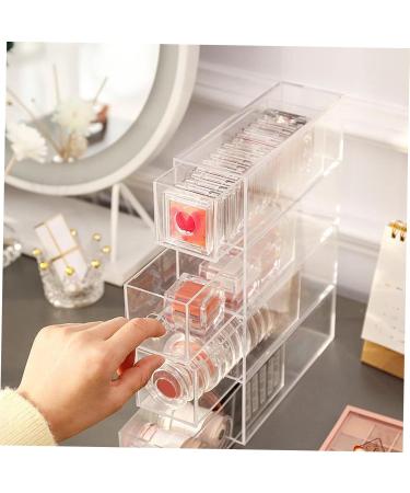 Beavorty 1pc Box Eye Shadow Storage Box Makeup Drawer Lip Gloss Organizer Vanity Drawer Acrylic Cosmetic Storage Case Acrylic Eyeshadow Organizer Vanity Makeup Organizer Makeup Storage Box - Buy Online on GoSupps.com