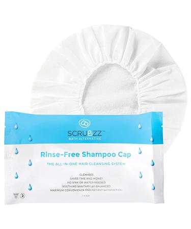 Scrubzz Rinse-Free Shampoo Caps for Bedridden Patients - 6 Pack - Buy Online on GoSupps.com