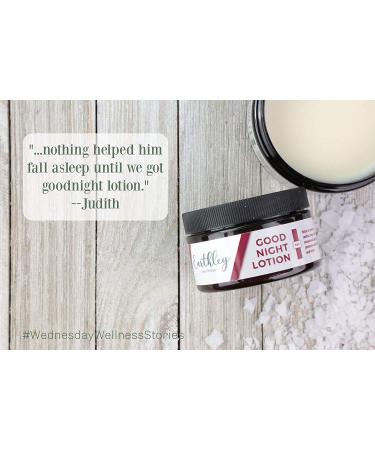 Earthley Good Night Lotion - Magnesium, Apricot Oil, Shea Butter, Lavender Essential Oil - Vegan (8oz) - Buy Online on GoSupps.com