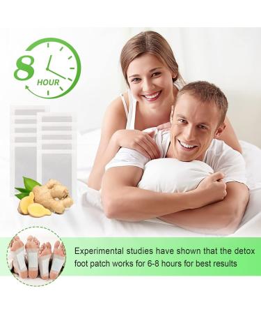Memonotry Detox Foot Patches - 100% Natural Organic Bamboo Pads for Deep Cleansing & Stress Relief | 10 PCS - Buy Online on GoSupps.com