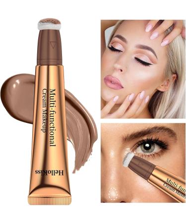 Liquid Blush - Makeup & Blush 3 in 1 | Self-Sharpening Highlighter Stick Contour Pen Shimmer Liquid Powder Waterproof Light Face Cosmetics - Buy Online on GoSupps.com