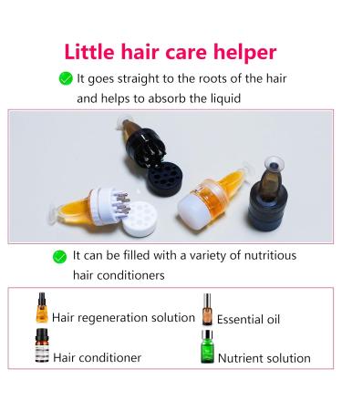 Buy Hair Oiling Applicator - 3 ml Portable Scalp Massager for Hair Growth Easy to Clean Hygienic & Transparent - International Shipping Available - Buy Online on GoSupps.com