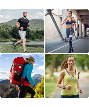 Flintronic 3D Step Counter Pedometer - Accurate Walking Tracker for Seniors & Kids | Calorie Consumption Meter - Black - Buy Online on GoSupps.com
