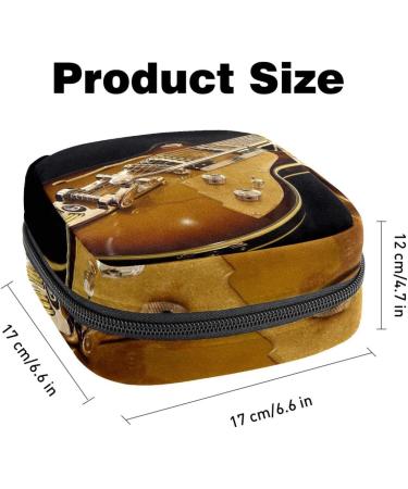 Stylish Women's Napkin Storage Bag | Portable Menstrual Cup & Bandages | Ideal for Music Lovers - Buy Online on GoSupps.com