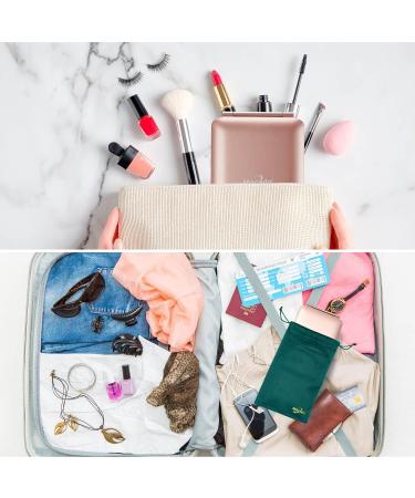LED Foldable Travel Makeup Mirror - 5x7 inches, 3 Color Light Modes, USB Rechargeable - Rose Gold - Buy Online on GoSupps.com