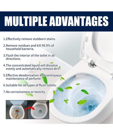 Splash Foam Toilet Cleaner Splash Cleaner Foaming for Toilet Natural Toilet Cleaner Toilet Active Oxygen Agent Toilet Automatic Cleaning Liquid Splash Toilet Bowl Cleaner (1pcs) - Buy Online on GoSupps.com