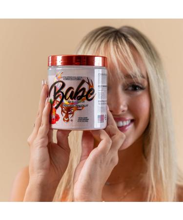 Bucked Up Babe Pre Workout Powder for Women | Fruit Punch | 6g Citrulline 2g Beta-Alanine 100mg Hyaluronic Acid 5mg Biotin and 5 Other Registered trademarked Ingredients | 30 Servings | 13 OZ - Buy Online on GoSupps.com