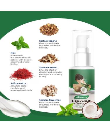 Cr me Pour L' limination Des Lipomes | 30g limination Douce Des Lipomes Pommade Apaisante pour la Peau - Pour Visage Corps Articulations Jambe Bras Dos Routine Quotidienne Nuit Voyage Massage - Buy Online on GoSupps.com