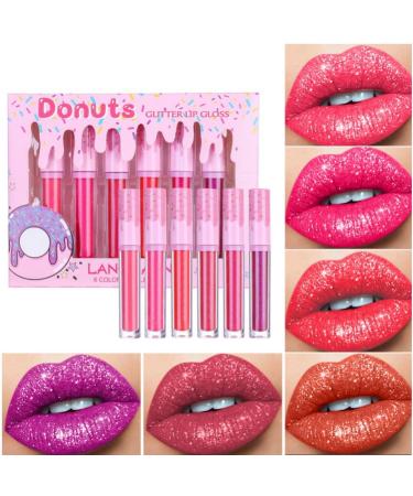 Allbesta 7 Days Colors Elegant Lipstick Set Matte Lip Makeup Long Lasting Gift Box