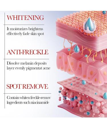 Freckle Remover For The Face Correcting Skin Imperfections Relieving & Repairing Face Cream for Skin Care Body and Women - Buy Online on GoSupps.com