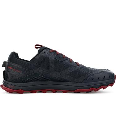 ALTRA Men's Lone Peak 6 Trail Running Shoe - Black/Grey - Size 10.5 - Buy Online on GoSupps.com