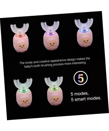 FOMIYES 3-Pack Electric Toothbrush for Kids | U-Shaped Silicone Oral Care Tool for Toddlers | Intelligent Toothbrush | Safe & Effective Cleaning Brush - Buy Online on GoSupps.com