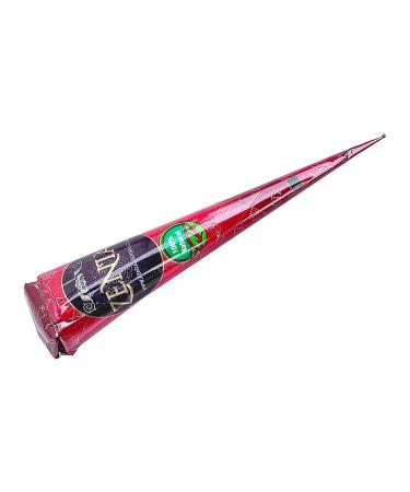 Zenia 100% Natural Temporary Tattoo Paste Cone - 25g | Indian Body Art Freckles | Reddish-Brown Color - Buy Online on GoSupps.com