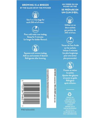 Celestial Seasonings Cold Brew Iced Tea Berry Hibiscus 18 Count (Pack of 6) - Buy Online on GoSupps.com