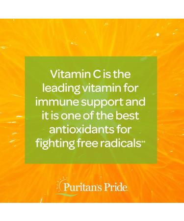 Puritan's Pride 1000mg Vitamin C with Bioflavonoids & Rose Hips - 250 Count Immune Support Supplement - Buy Online on GoSupps.com