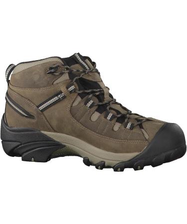 KEEN Men's Targhee 2 Mid Waterproof Hiking Boots - Size 11 Brown/Black - Buy Online on GoSupps.com