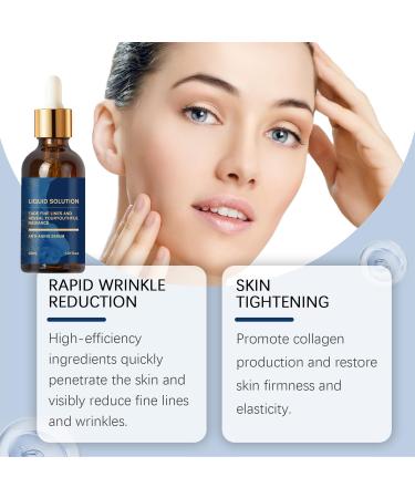 KOATECH Wrinkle removing facial essence solution antiaging liquid solution essence solution reduces wrinkles on face corners of eyes and neck plump skin suitable for all skin types 3 - Buy Online on GoSupps.com