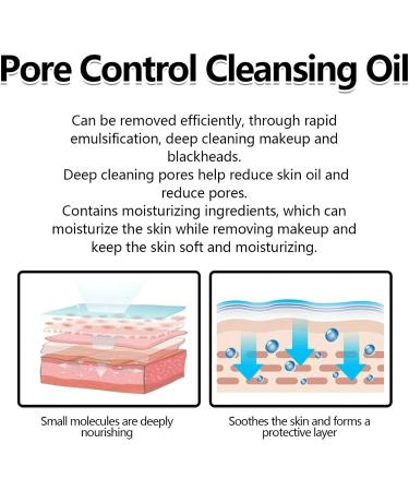 Heartleaf Pore Control Cleansing Oil Oil Cleanser Korean Daily Makeup Blackheads Removal Lightweight Korean Skincare Cleanser Facial Cleanser Oil for All Skin Types (100ml) - Buy Online on GoSupps.com