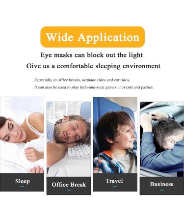 12 Pack Adjustable Blindfold Eye Masks for Team Games, Travel, Sleep Party - Black for Women Men Kids - Buy Online on GoSupps.com