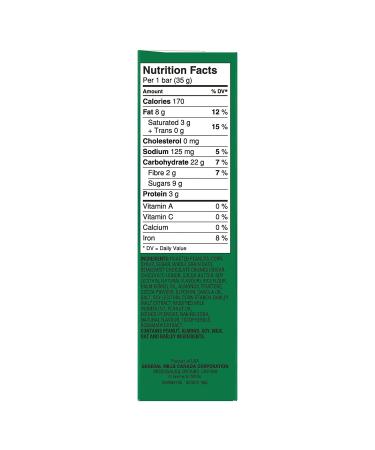 NATURE VALLEY Sweet & Salty Dark Chocolate Nut Granola Bars - 6 ct 210g Box | Imported from Canada - Buy Online on GoSupps.com