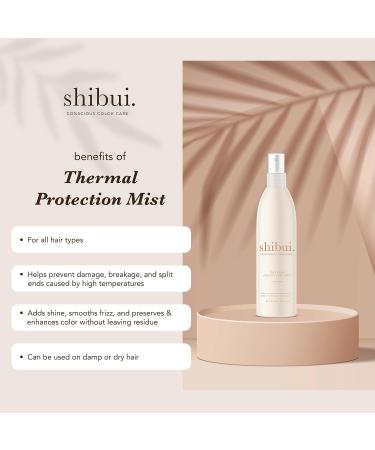 SHIBUI Thermal Protection Mist Heat Protectant for Silky Shiny Hair Color-Safe Vegan & Sulfate-Free 6.5 Fl Oz - Buy Online on GoSupps.com