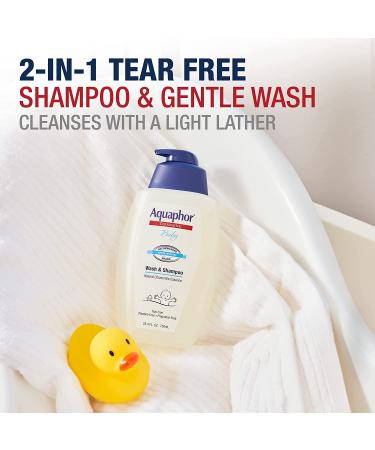 Aquaphor Baby Welcome Baby Gift Set | Free WaterWipes & Bag | Healing Ointment, Wash/Shampoo, 3-in-1 Diaper Rash Cream - Buy Online on GoSupps.com