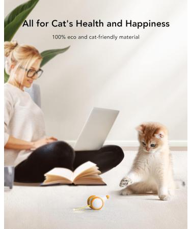 Petlibro Interactive Cat Toys - LED Lights, Electric Mice, USB Rechargeable - Buy Online on GoSupps.com