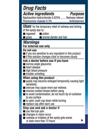 Naphcon-A Eye Drops 15mL - Fast-Acting Relief for Itchy, Red Eyes - Buy Online on GoSupps.com