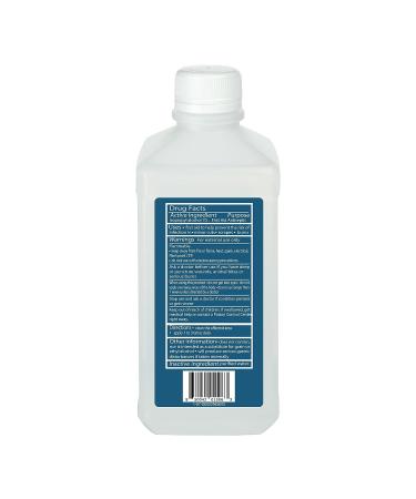 Isopropyl Rubbing Alcohol 70% USP 16 oz Bottle - First Aid Antiseptic for Minor Wounds, Cuts & Scrapes - Buy Online on GoSupps.com