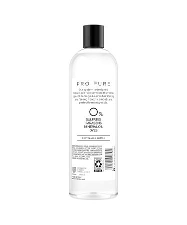 TRESemm Pro Pure Damage Recovery Shampoo 16 fl oz - Pack of 4 | Sulfate, Paraben, and Dye Free - Buy Online on GoSupps.com