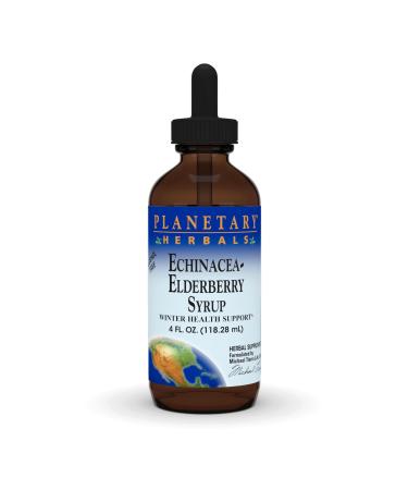 Planetary Herbals Echinacea-Elderberry Syrup 4 fl oz (128.28 ml)